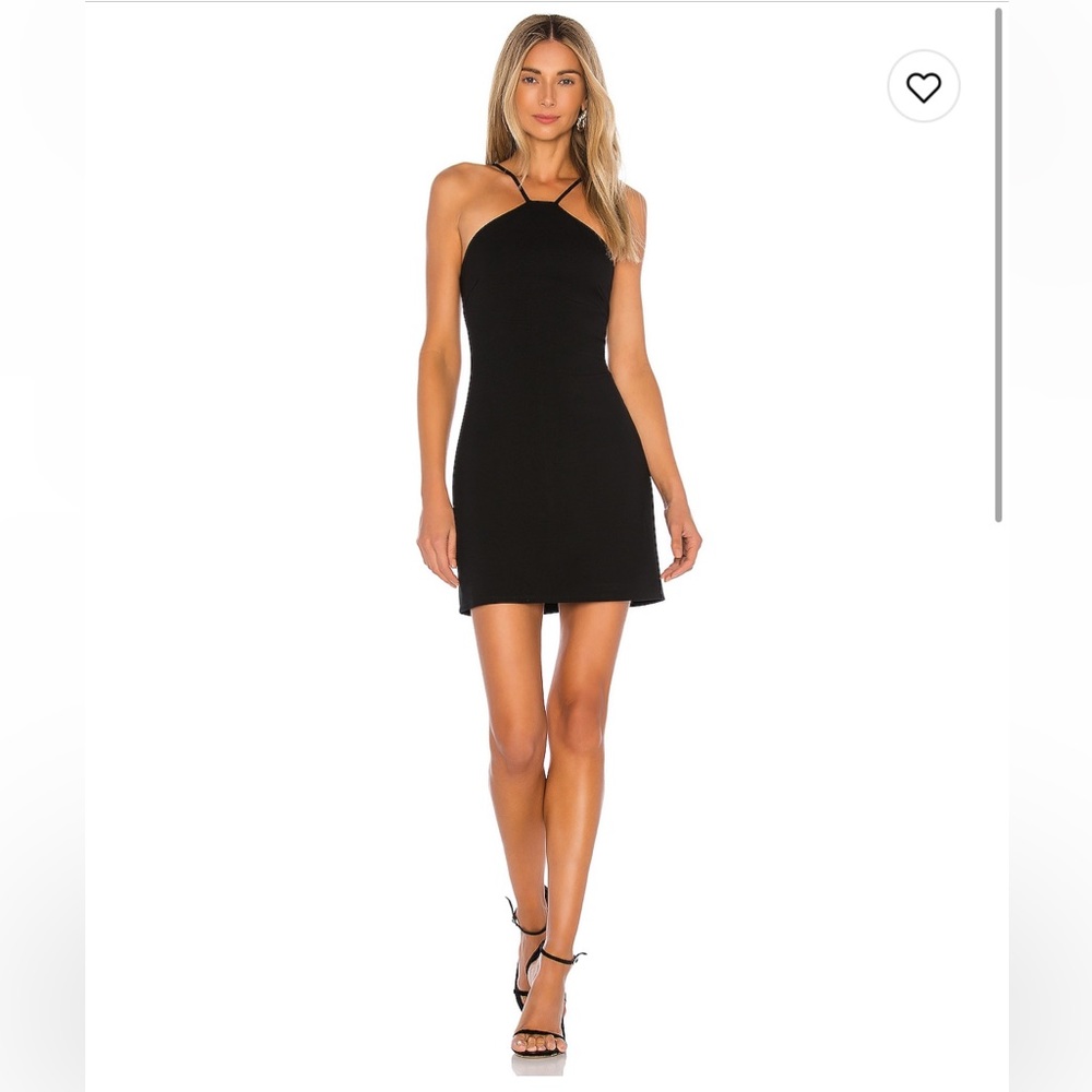 Lovers + Friends Black Mini Dress